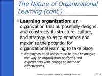 Ch12 - Organisation theory design and change gareth jones