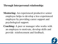 Employee development