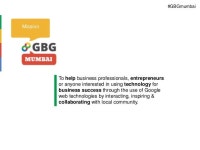 GBG Mumbai Introduction