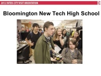 2012 Inter-City Visit to Bloomington, IN Orientation