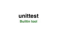 Testing in Python @ Kaosiung.py 2014.05.26