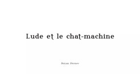 태영씨에치엠 | Lude & le chat-machine | PPT Lude & le chat-machine