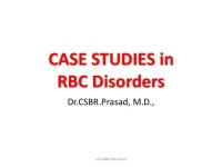 디피에프엔비 | RBC Disorders - case studies