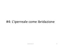 미영샵 | Reale Virtuale Iperreale slideshare