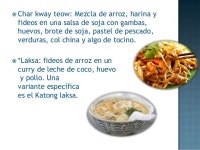 Cocina Asiatica Singapur