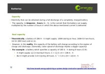 Photovoltaic Training - Session 6 - Off-grid installations