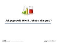 Wynik Jakości Google AdWords slideshare