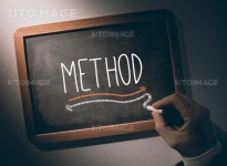 유토이미지 | Hand writing Method on chalkboard