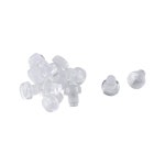 Furniture Pads Furniture Hardware Furniture Hardware uxcell® 12pcs 6mm Clear Flat Soft Stem Bumper Glide Patio Outdoor...