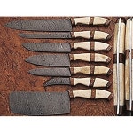 Damascus Kitchen Knives: Amazon.com