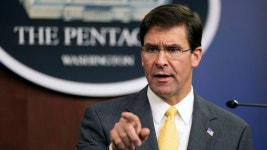 Mark Esper in Baghdad; US defence secretary to discuss deployment of American troops in Iraq to conduct operations against IS...