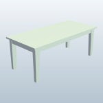 바른커피BARUNCOFFEE | 똑 바른 다리 커피 TableWhite V1 무료 3D 모델 - .obj .stl - Free3D