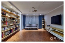 거실 사진 : 사당동 우성아파트 2차 / 35평형 아파트 인테리어 | homify