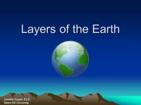 디디얼스(D_the earth) | Layers of the Earth Jennifer Suppo, Ed.D. Seton Hill University. - ppt download
