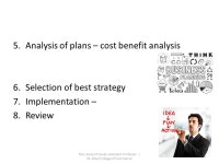 Module - III Project Planning Mrs. Gracy D'souza, Assistant Professor J. M. Patel College of Commerce ppt download