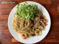seafood pasta for lunch (1332156928) - 게티이미지뱅크