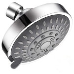 Home Bath Home LANGING Round Handheld Shower Head Brass High Pressure Baths Water Saving Single Function Shower Sprayer...
