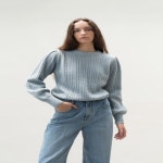 아바몰리 아미마켓 PREMIUM SEMI WIDE JEANS L BLUE AEF-PTI204-10-IM - 에누리 가격비교