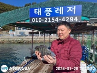 (南)남해조황 - 태풍레저 미역어장 안쪽 감성돔 조황
