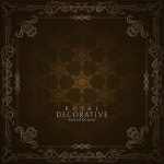 Free Vector | Elegant classic luxury frame design background vector