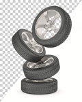 하이테크타이어수리점 | 자동차 수리점에서 자동차 타이어를 다루는 정비공의 근접 촬영 | 무료 사진