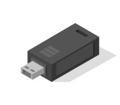 Premium Vector | Isometric usb drive