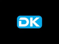 KDK 로고 글자 모노그램 디자인 | 프리미엄 벡터