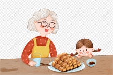 먹다