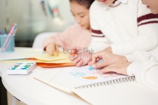 어린이 과외 그림 어린이 그림 클로즈업