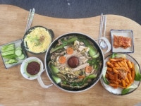찐파스타&떡볶이 | 밀푀유나베와 떡볶이~