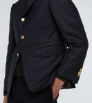 Thom Browne - Wool single-breasted blazer | Mytheresa Wool single-breasted blazer