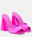 Luz Satin Sandals in Pink - The Attico | Mytheresa
