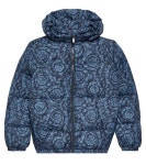 Barocco down jacket in multicoloured - Versace Kids | Mytheresa