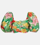 Amelia printed top in multicoloured - Alemais | Mytheresa