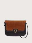 Salvatore Ferragamo Gancini rounded flap bag - ShopStyle