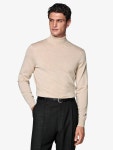 SUITSUPPLY-메리노 울 터틀넥 니트 - Sand│삼성물산 온라인몰 SSF Shop 메리노 울 터틀넥 니트 - Sand