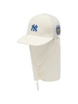 메가프렌즈안양점 | MLB KIDS|메가베어 프렌즈 넥플랩 메쉬 볼캡 NY (Ivory) QHHE7ACPC0263-50IVS|SSF SHOP 메가베어 프렌즈 넥플랩 메쉬 볼캡 NY (Ivory)