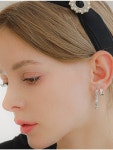 J.Lauren|제이로렌 크런치 라운드 링 귀걸이 M03751 PRH5005124174|SSF SHOP 제이로렌 크런치 라운드 링 귀걸이 M03751