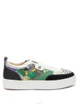 크리스찬해피투어주 | 20 F/W 크리스찬 루부탱 해피 루이 스파이크 그린 스웨이드 스니커즈 Christian Louboutin 필웨이