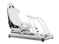 Thermaltake, 흰색 GR500 레이싱 시뮬레이터 Cockpit Snow 출시 > 하드웨어 뉴스 | 퀘이사존 QUASARZONE Thermaltake, 흰색 GR500...
