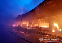 김제물류완도지점 | 김제 물류센터서 불 | 연합뉴스