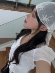 쿠앤헤어 | 제이어반스 쿠앤 도트 타이 캡소매 콩단추 블라우스 2col