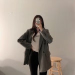 리썸뮤즈 | 에이블리 댄디 더블 자켓