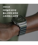 노마드(NOMAD) 애플워치 티타늄 스트랩 스트라토스 블랙 x 포레스트 그린 44 45 46 49mm - 후기 | 무신사