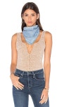 GRLFRND HEY GIRLFRIEND 스카프 in 샴브레이 | REVOLVE HEY GIRLFRIEND 스카프 from Revolve.com