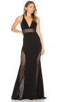 Jay Godfrey TENOR 가운 in 블랙 & 블랙 | REVOLVE TENOR 가운 from Revolve.com