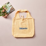 마켓토트 데일리 코튼 스트라이프 백 옐로우_FS0624026- 이랜드몰
