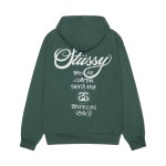 스투시 월드투어 후드 피그먼트 다이드 포레스트 | Stussy | KREAM Stussy World Tour Hoodie Pigment Dyed Forest