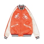 휴스턴 재팬 레이온 수베니어 자켓 마이코 오렌지 51469OR | Houston Japan | KREAM Houston Japan Rayon Souvenir Jacket Maiko...