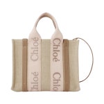 우디 앤 베이지(Woody & Beige) | 끌로에 우디 스몰 토트백 블러쉬 베이지 | Chloe | KREAM Chloe Woody Small Tote Bag Blushy Beige